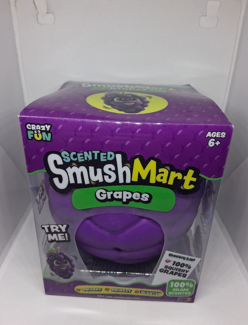 RMS Scented Grapes – Purple Scented Squishy Toy